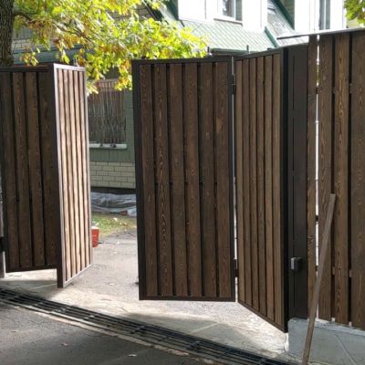 Купите и Закажите Ворота Гармошка: Лучшая Цена от 47216 руб, Установка под Ключ и Доставка в Мариинске и по Области